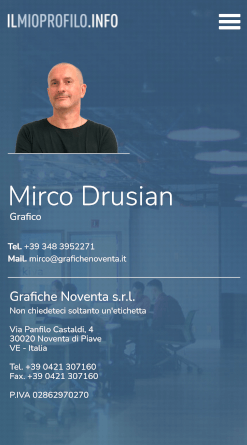 Esempio biglietto da visita NFC