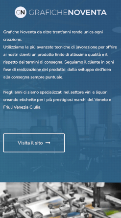 Esempio biglietto da visita NFC